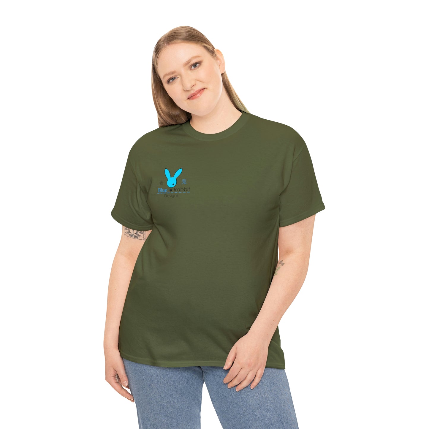 Blue Rabbit Designs - Unisex Heavy Cotton Tee